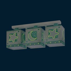 MoonLight Green τρίφωτο οροφής ράγας (63233N[H]) - 63233NH