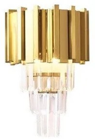 Απλίκα Φωτιστικό Τοίχου Χρυσό 144-52001 Eurolamp-144-52001-Χρυσό 144-52001