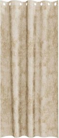 vidaXL Βελούδινες Κουρτίνες 2 pcs Κρεμ 225 x 140 εκ. Βελούδο