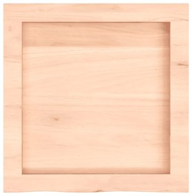 vidaXL Ράφι Τοίχου 40x40x(2-6) εκ. από Ακατέργαστο Μασίφ Ξύλο Δρυός