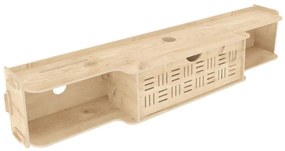 Έπιπλο Τηλεόρασης Επιτοίχιο Pare 875ZNA4647 140x25x25cm Oak