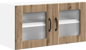 vidaXL Ραφιέρα τοίχου LUCCA Artisan Δρυς 80 x 31 x 40 εκ