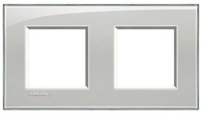 Πλαίσιο 2 + 2 Θέσεων Γκρι Bticino LNA4802M2KG Legrand-LNA4802M2KG-Γκρι LNA4802M2KG