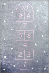 Χαλί Hopscotch Purple-Pink Conceptum Hypnose 100X160cm