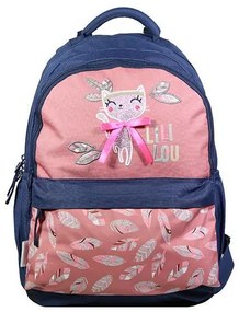 Βagtrotter τσάντα πλάτης Lililou ροζ Υ43x14x30εκ.  τμχ.
