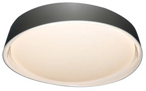 Πλαφονιέρα Οροφής 50xH10cm Μέταλλο Καφέ LED 72w 3CCT 3000-4000-6000K Sun Light 8268-500