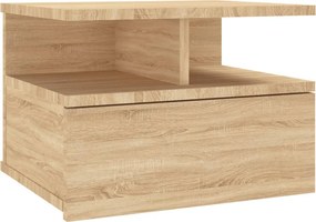 vidaXL Κομοδίνα Κρεμαστά 2 τεμ. Sonoma Δρυς 40x31x27 εκ. Επεξ. Ξύλο