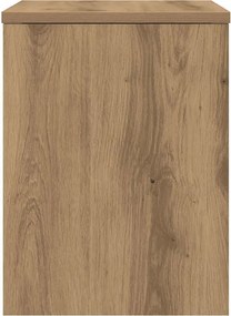 vidaXL Κομοδίνα 2 τεμ. Τεχνίτης Δρυς 40x30x40 εκ. από Επεξεργ. Ξύλο