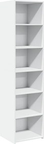 vidaXL Ντουλάπι Λευκό 45x41x185 εκ. Επεξεργασμένο Ξύλο