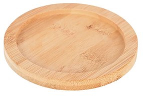 ESTIA ΤΗΓΑΝΙ ΣΕΡΒΙΡΙΣΜΑΤΟΣ IRON MANTEMENIO 10cm ΜΕ ΒΑΣΗ BAMBOO