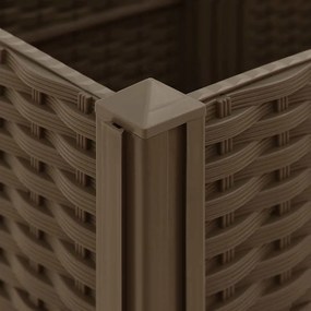 vidaXL Υπερυψωμένο Κρεβάτι 160x40x38 εκ. από Πολυπροπυλένιο