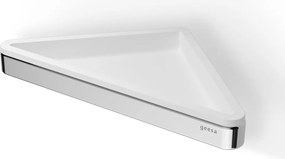 Frame Chrome White Matt 8803-300 - Γωνιακή Εταζέρα