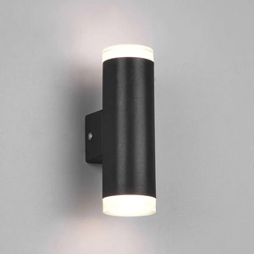 Φωτιστικό Τοίχου - Απλίκα Ray 283110232 2x4W Led 16,6x5,2cm Black Mat Trio Lighting Πλαστικό