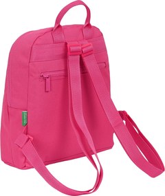 Σακίδιο Πλάτης Casual Benetton Raspberry Φούξια 13 L
