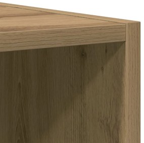 Ντουλάπι βιβλίου/Σιδερένιο ντουλάπι Artisan Oak 66x30x98 cm - Καφέ