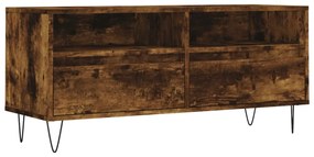 vidaXL Έπιπλο Τηλεόρασης Καπνιστή Δρυς 100x34,5x44,5 εκ. Επεξ. Ξύλο