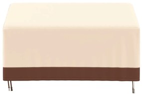Κάλυμμα Τριθέσιου Πάγκου Μπεζ 159x84x56/81 εκΎφασμα Oxford 600D - Μπεζ