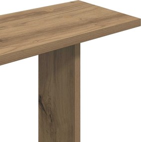vidaXL Ράφι Τοίχου Artisan Δρυς 100 x 20 x 126 εκ. Επεξεργασμένο Ξύλο