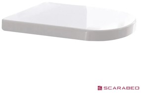 Scarabeo 5526B Λευκό Κάλυμμα Βακελίτη Soft Close