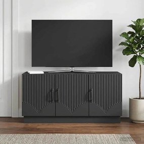 vidaXL Ντουλάπι TV Μαύρο 99 x 34,5 x 47 εκ Επεξεργασμένο Ξύλο