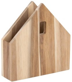 Χαρτοπετσετοθήκη House RD0014487 16x15,5x4cm Natural Raeder Ξύλο