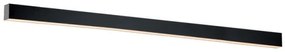Γραμμικό Τοίχου Direct+Indirect L2820 4000K Μαύρο Dim. Station Ultra 3911-12282-4-B-D4 Viokef-3911-12282-4-B-D4-Μαύρο 3911-12282-4-B-D4
