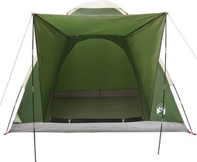 vidaXL Σκηνή Camping με στέγη Πράσινο 2 Άτομα Πολυεστέρας και Χάλυβας