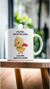 Stewehome Κούπα από κεραμικό με εκτύπωση Λευκό