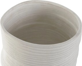 Βάζο Home ESPRIT Λευκό Κεραμικά 27 x 27 x 37 cm