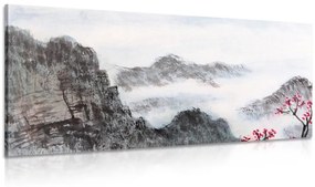 Εικόνα κινέζικο τοπίο στην ομίχλη
