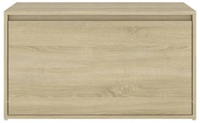 vidaXL Έπιπλο Χολ / Εισόδου Sonoma Δρυς 80 x 40 x 45 εκ. Επεξ. Ξύλο