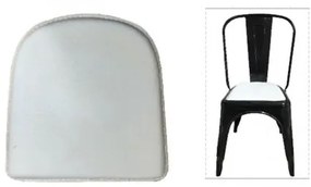 RELIX Κάθισμα Καρέκλας Pvc Άσπρο (Μαγνητικό) 30/16x30cm Ε519,1Κ