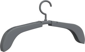 vidaXL Κρεμάστρες Ρούχων Επεκτεινόμενες 5 τεμ. Γκρι