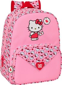 Σχολική Τσάντα Hello Kitty Ροζ 26 x 34 x 11 cm