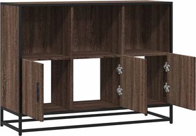 vidaXL Sideboard καφέ δρυς 100x35x76 cm Κατασκευασμένο ξύλο