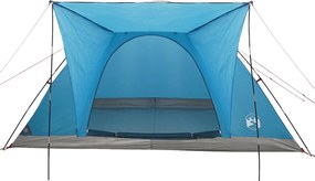 vidaXL Σκηνή Camping με στέγη Μπλε 6 ατόμων Πολυεστέρας και Χάλυβας