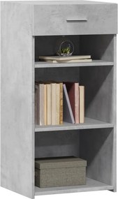 vidaXL Ντουλάπι Γκρι Σκυροδέματος 45x42,5x93 εκ. Επεξεργασμένο Ξύλο