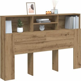 vidaXL Ντουλάπι κεφαλάρι Artisan Oak Κατασκευασμένο ξύλο