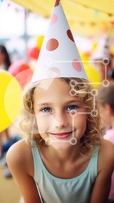 Intra Συλλεκτικό Ξύλινο Παζλ Plywood  4mm - Χαρούμενη στιγμή του πάρτι Σε Ξύλινο Κουτί - Διαστάσεις Puzzle: 10x10 cm – 25 κομμάτια