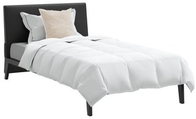 vidaXL Πάπλωμα με μαξιλάρι 2 pcs Λευκό 140 x 200 cm Πούπουλο