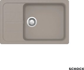 Schock Element 31180 - Νεροχύτης Κουζίνας Γρανίτη 78x50 - Concrete / Beton