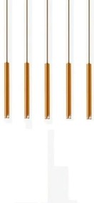 Κρεμαστό Φωτιστικό Οροφής 100-09710-12BRS Luma-100-09710-12BRS-COPPER-Χάλκινο 100-09710-12BRS-COPPER