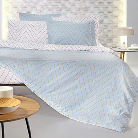 Σεντόνια Υπέρδιπλα (Σετ) Guy Laroche Canyon Sky Γαλάζιο ΧΩΡΙΣ ΛΑΣΤΙΧΟ 240x265