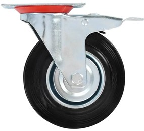 vidaXL Ρόδες Περιστρεφόμενες 4 τεμ. 125 χιλ.