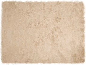 vidaXL Χαλί από τεχνητό πρόβειο δέρμα TAFALLA Μπεζ 240 x 340 εκ.