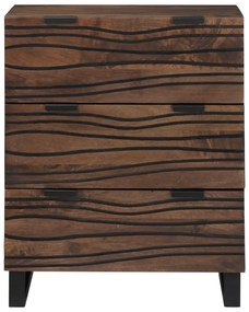 vidaXL Κονσόλα - 60x33.5x75 εκ., φτιαγμένη από στερεό μάνγκο