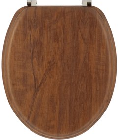 ΚΑΠΑΚΙ WC OAK WOOD 36(φ)x43(μ) San Lorentzo 8041