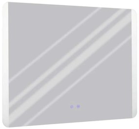 Καθρέπτης Φωτιζόμενος Buenavista-2 99853 99854 4xLed 6,2W Clear Eglo Aluminium, Glass
