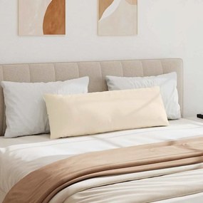 vidaXL Μαξιλάρι Καναπέ 2 pcs Μπεζ 120 x 40 cm ύφασμα