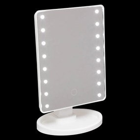 Επιτραπέζιος Καθρέφτης Με Led & Ραφάκι (16.7x11.9x26.1) F-V Mirror 206973